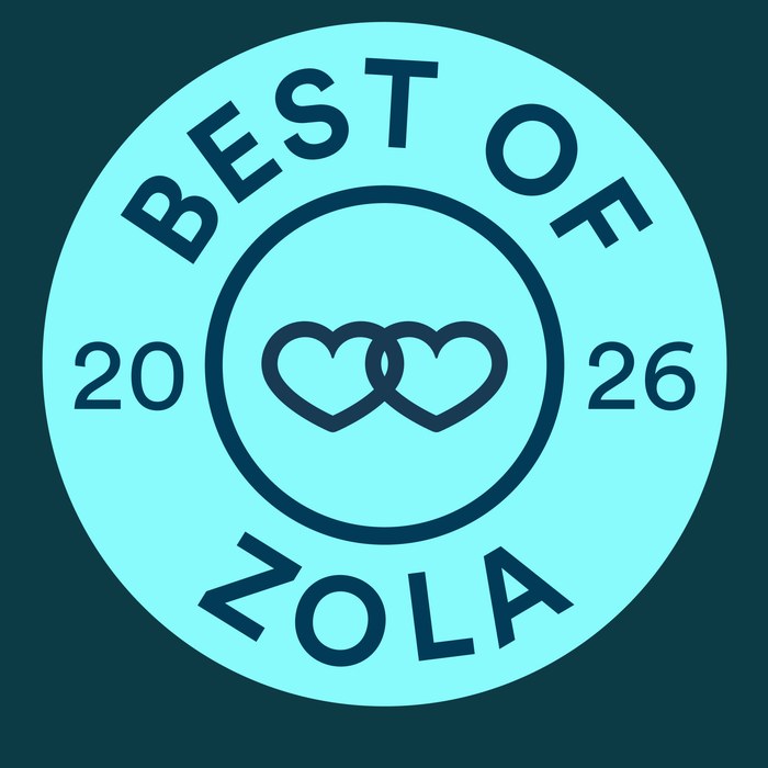 Best of Zola 2026 award badge